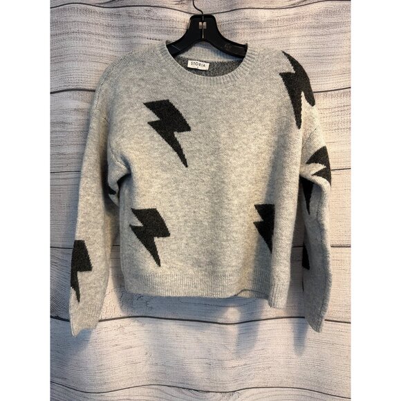 Storia Lightning Bolt Sweater Size S - Picture 1 of 4